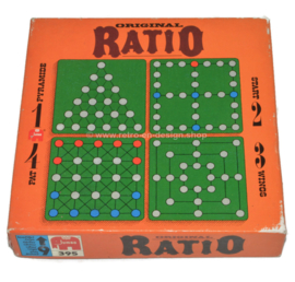 Vintage game original "RATIO" by Jumbo from 1974