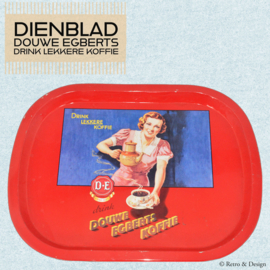 "Retro Charm: Douwe Egberts Tray - A Touch of Nostalgia in Your Coffee Corner!"