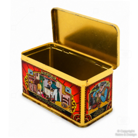 Vintage Zwaluw Safety Match Tin – Säkerhets Tändstickor Matchbox Storage Tin (1970–1980)