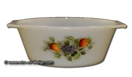 Arcopal baking dish, casserole. Fruits de France Ø 14 cm