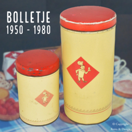 Conjunto de Latas Vintage para Tostadas Bolletje de Verblifa: Un Pedazo de Nostalgia