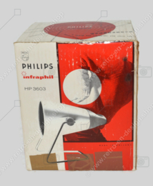 Vintage Philips Infraphil 3603 infrared heat lamp