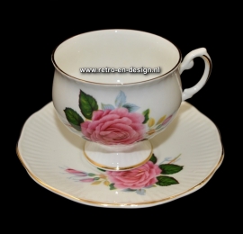 "Clifton"Bone China England. Tasse und Untertasse