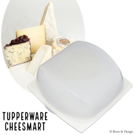 CheeSmart Tupperware, caja de queso transparente blanca