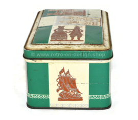 Vintage tin biscuit tin for biscuits from De Spar
