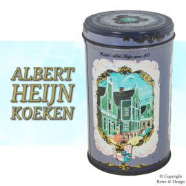 Boîte vintage Albert Heijn pour Zaansche Koeken (1925-1949)