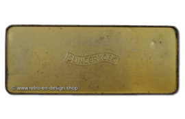 Vintage tin for gingerbread, Zuivere Honingkoek, Slingerkoek