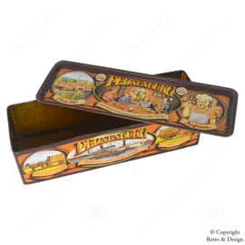 Original Vintage Storage Tin for Peijnenburg Ontbijtkoek: A Timeless Collectible