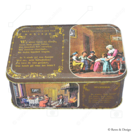 Vintage tin 'Eene vertelling van Dorisje' Albert Heijn