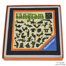 Vintage Tangram: Original Chinesisches Puzzle von Ravensburger, 1976