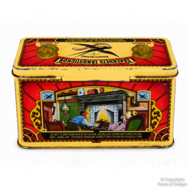 Vintage Zwaluw Safety Match Tin – Säkerhets Tändstickor Matchbox Storage Tin (1970–1980)
