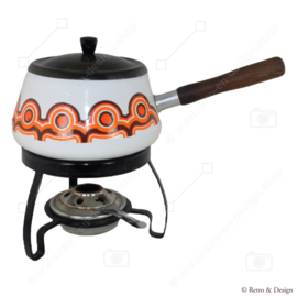 Emaille fondue set van Brabantia uit de serie Bayon