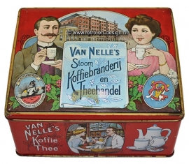 Blechdose "Van Nelle’s Stoom Koffiebranderij en Theehandel"