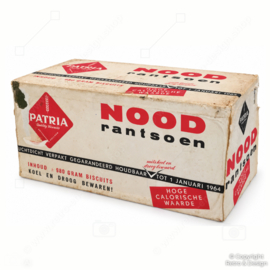 📝 Noodbiscuitsblikken uit 1961 | Victoria, De Gruyter, Verkade & Patria (Blog)