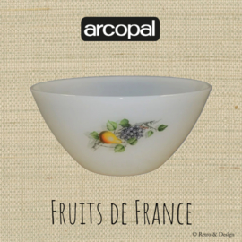 Round Arcopal bowl Fruits de France