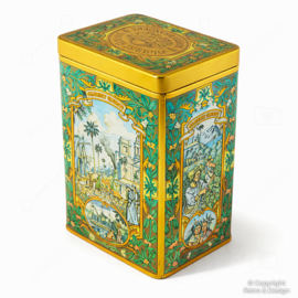 Vintage Albert Heijn Coffee Tin – Rectangular Storage Tin – 1970s/80s