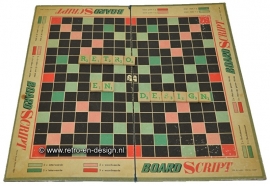 Jumbo Board Script, bordspel, woordspel, letterspel