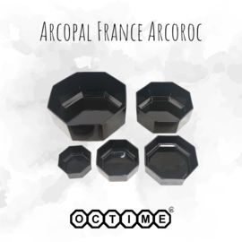 Fünfteiliges Arcoroc Octime Geschirr/Schüsseln. Obstschale, Salatschale, Frühstücksschale, Dessertschale und Erdnussschale