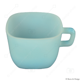 Light blue vintage Arcopal France Opale soup cup