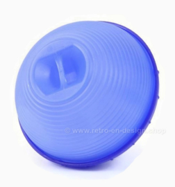 Bola de hielo Tupperware vintage azul con cinco boquillas