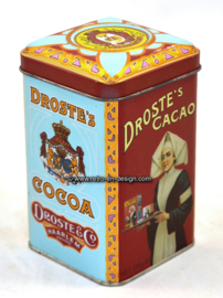 Droste Cacao Blechdose für Bonbons, Schokolade, Pastillen. 1982/1984