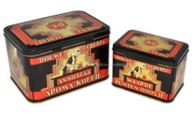 Vintage Douwe Egberts Kaffeedose Anno 1753 und Wertpunktebox