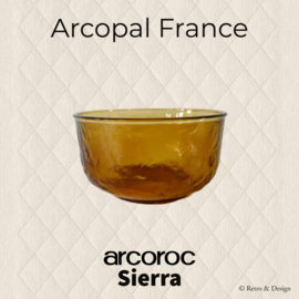 Arcoroc Sierra bowl, Amber