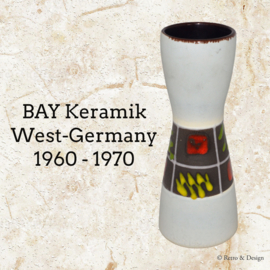 Vase en poterie vintage West-Germany, modèle BAY 614-20