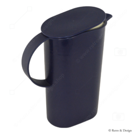 Stylish Dark Blue Oval Pitcher - the perfect blend of elegance and functionality!