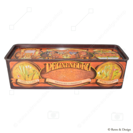 "Authentiek Vintage Bewaarblik voor Peijnenburg Ontbijtkoek: Herbeleef het Verleden met Heerlijke Smaak!"
