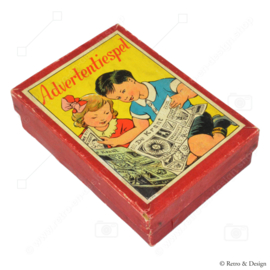 Ontdek het advertentiespel uit 1942 - Het perfecte amusements of gezelschapsspel voor urenlang plezier!