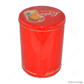 🍬 Rote Retro-Dose von Lonka für Softkaramell 🍬