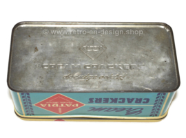 Vintage tin of Patria cream crackers The one and only