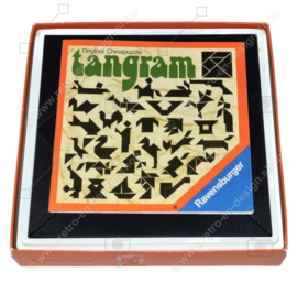 Vintage Tangram, Original Chinapuzzle von Ravensburger 1976