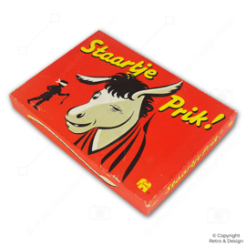 “Jumbo ‘Staartje Prik’ / ‘Pin the Tail on the Donkey’ – Vintage Blindfold Game (1960s)”