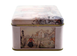 Tin box with drawings by Anton Pieck