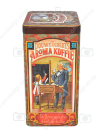 Vintage Douwe Egberts bewaarbus voor Aroma Koffie, anno 1753
