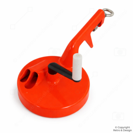 Vintage PeDe Bean Slicer in Orange – 1960s Bean Cutter