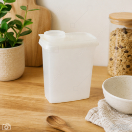Vintage Tupperware Voorraadbus met Schenkdeksel – Jaren 1960-1970