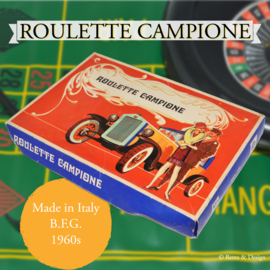 Roulette Campione, spel uit de jaren 60 gemaakt in Italië