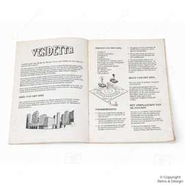 Vendetta – Vintage Maffia Bordspel van Parker (1990)