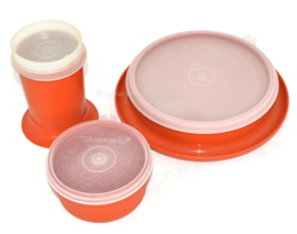 Conjunto vintage de Tupperware Little Diner