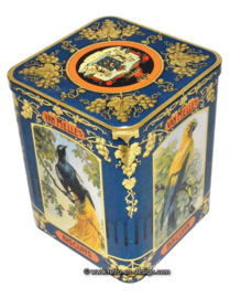 Vintage biscuit tin for van Melle's biscuits