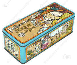 Vintage Peijnenburg cake or gingerbread tin for Couque de Paris with images of Paris