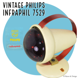 🌟 Vintage Philips Infraphil 7529 Infrarood Warmtelamp - Perfecte combinatie van stijl en therapeutische voordelen! 🌟