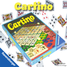"Revivez le passé avec ce jeu de société vintage Ravensburger : Cartino (1976)"