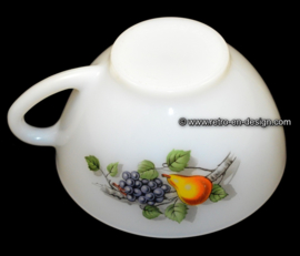 Tea cup or soup bowl, Arcopal Fruits de France
