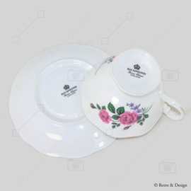 Porseleinen kop en schotel "RICHMOND" - Bone China, England