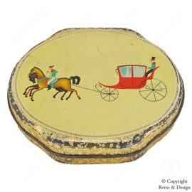 Boîte Nostalgique Albert Heijn – Un Objet de Collection Intemporel - Carrosse avec Chevaux
