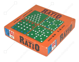 Juego vintage original "RATIO" de Jumbo de 1974